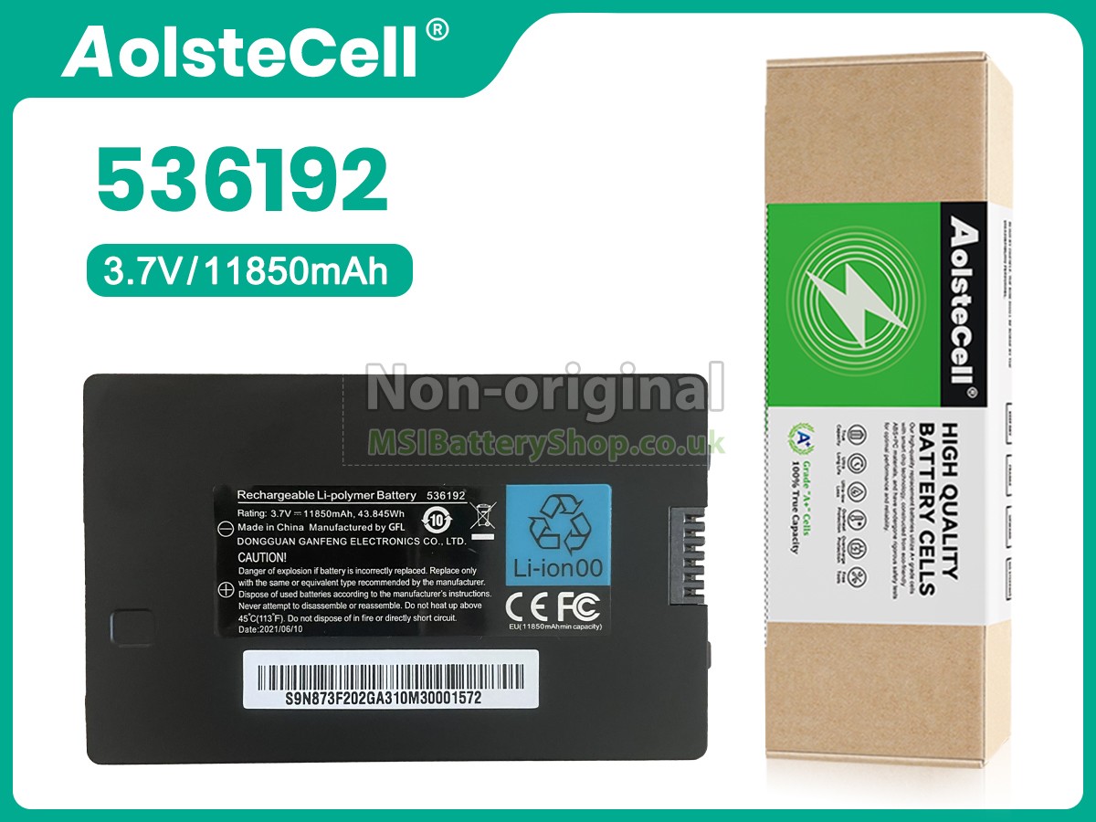 MSI 536192 battery replacement