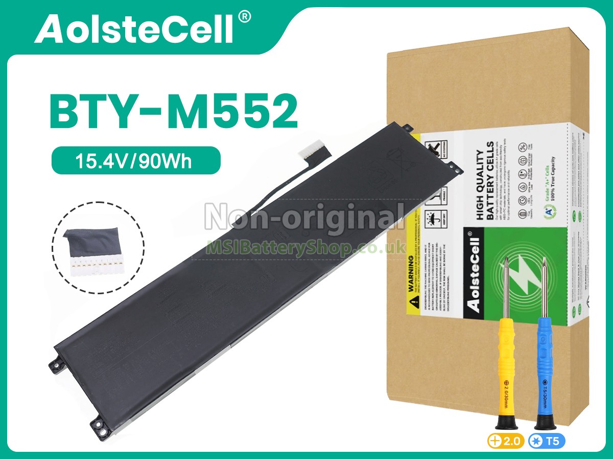 MSI PRESTIGE 14 AI EVO C1MG-046NL battery replacement