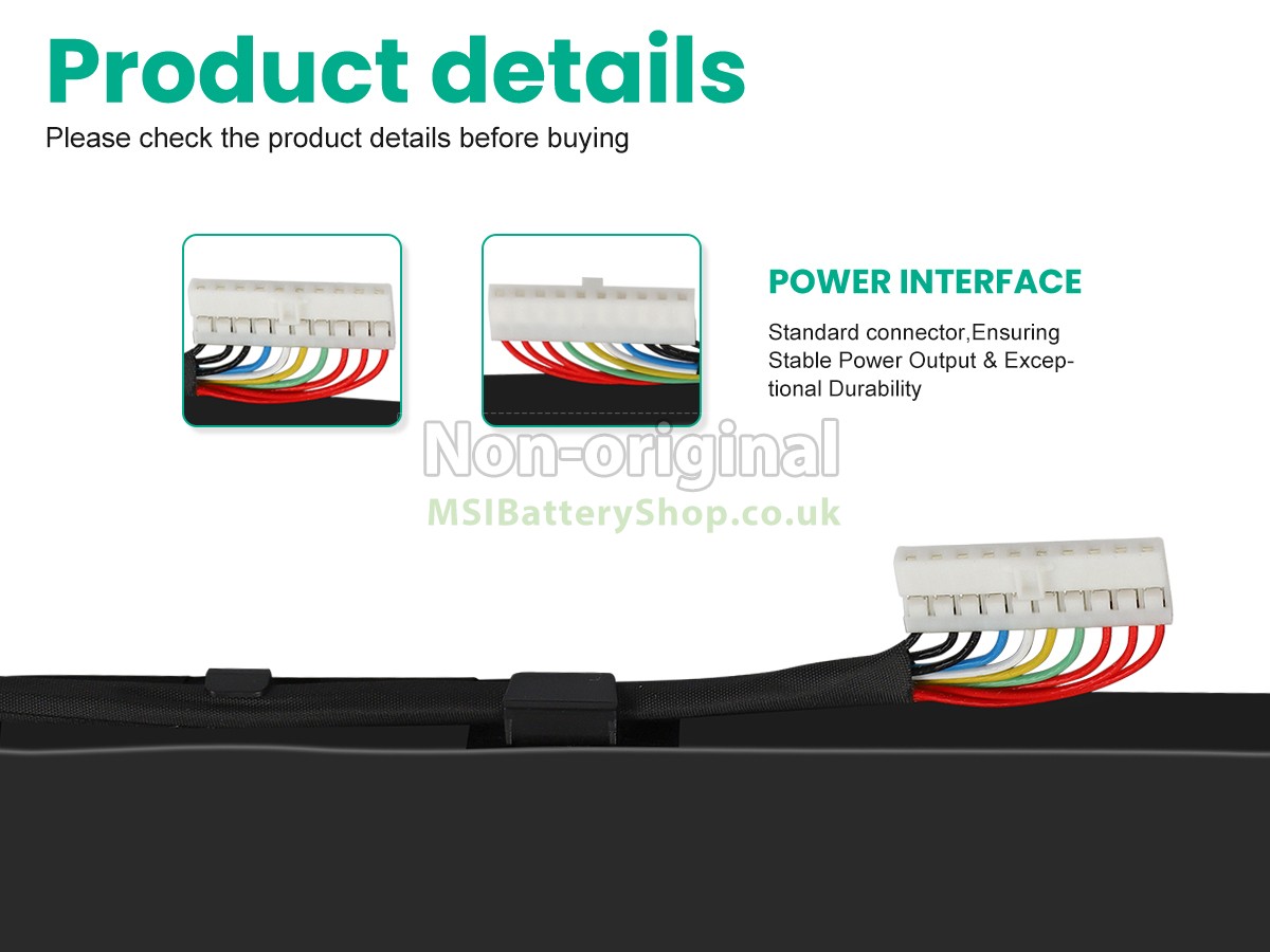 MSI BTY-M6M3 battery replacement